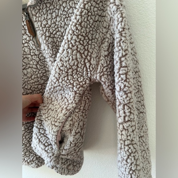 Cropped Sherpa 1/4-Zip Pullover for
Women - Picture 5 of 5